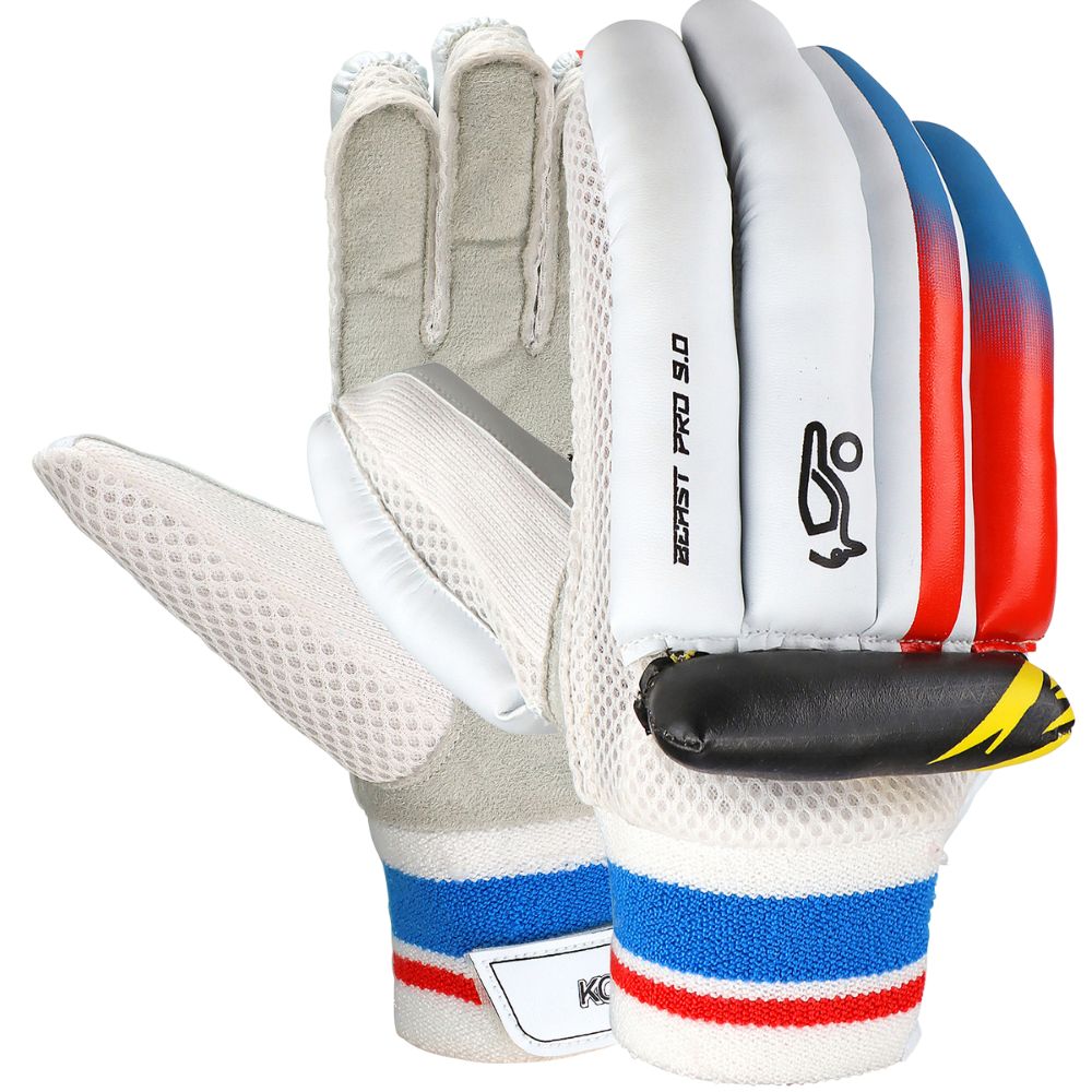 Kookaburra Beast Pro 9.0 Junior Batting Gloves at Stag Sports Cricket Store