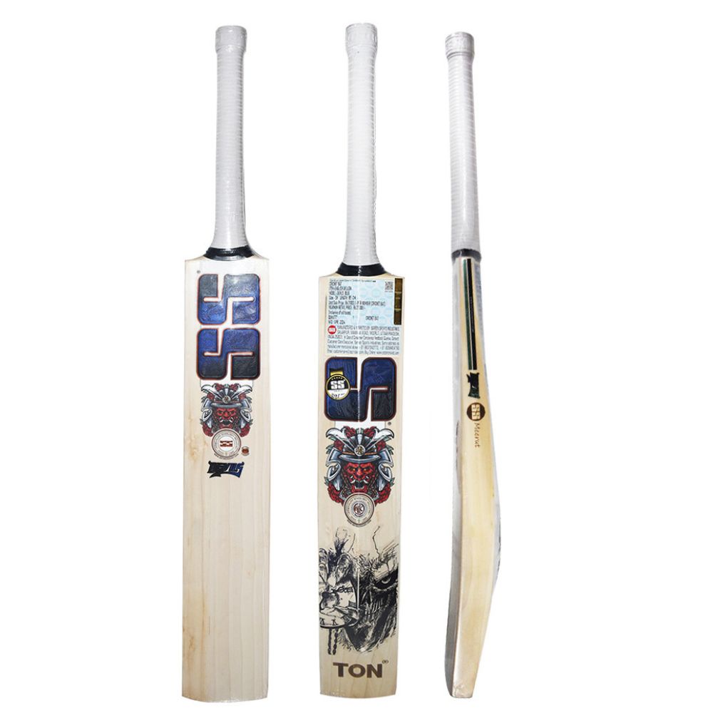 SS Devils Blue English Willow Senior Cricket Bat at Stag Sports Store