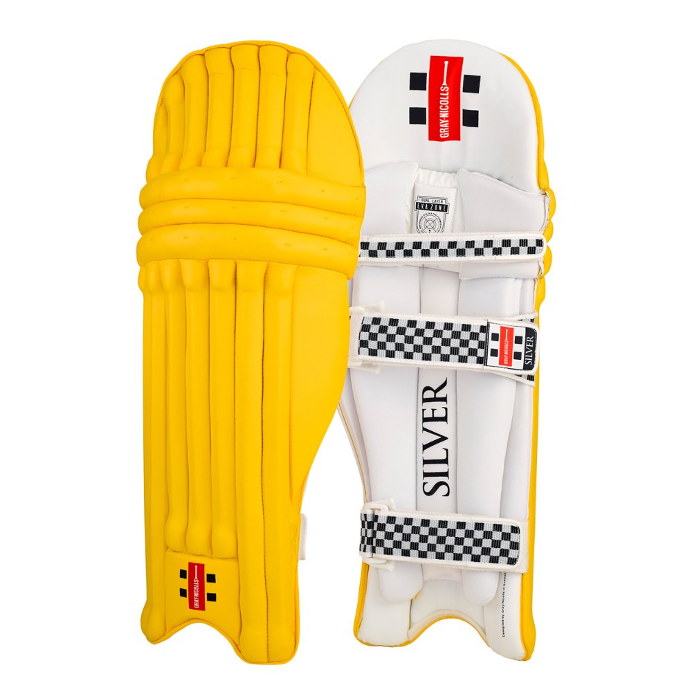 Buy Gray Nicolls Silver Coloured Batting Pads Online | Stag Sports