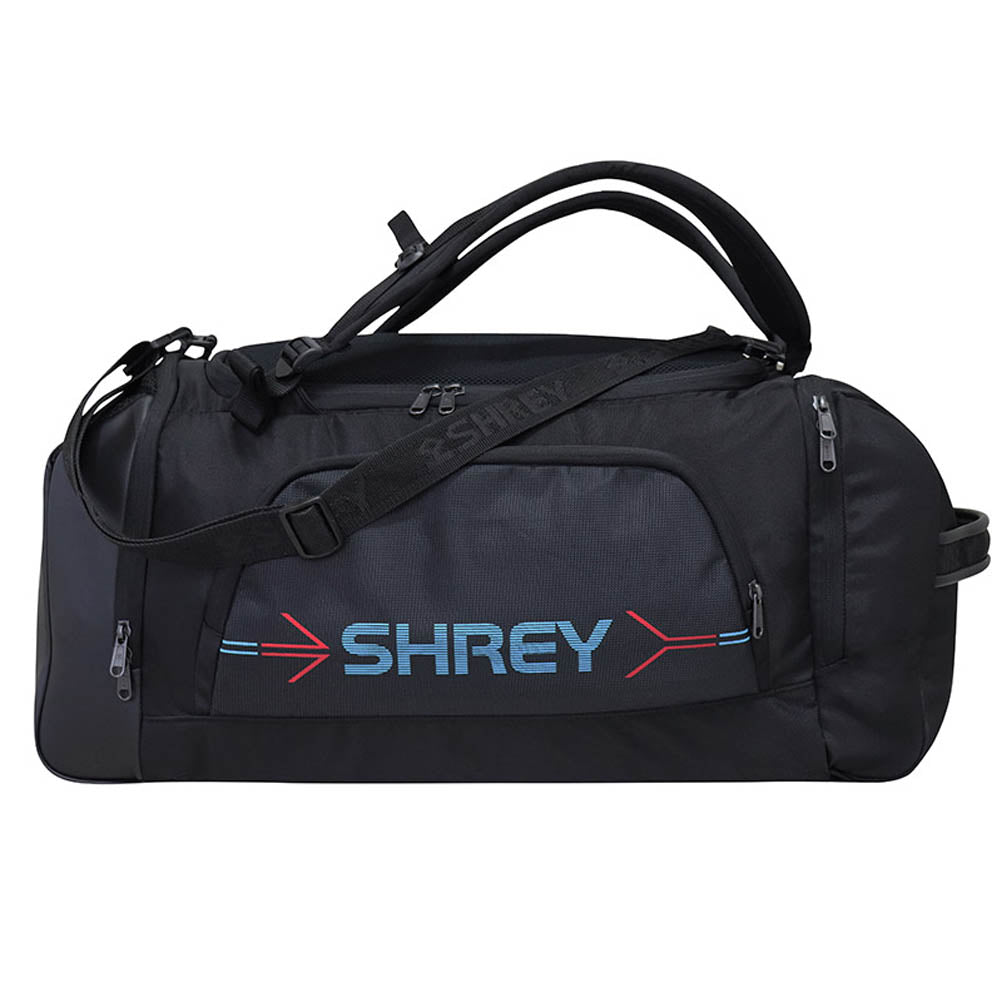 SHREY Hold All 2.0 Black Kit Bag - Stag Sports Cricket Store: Epping